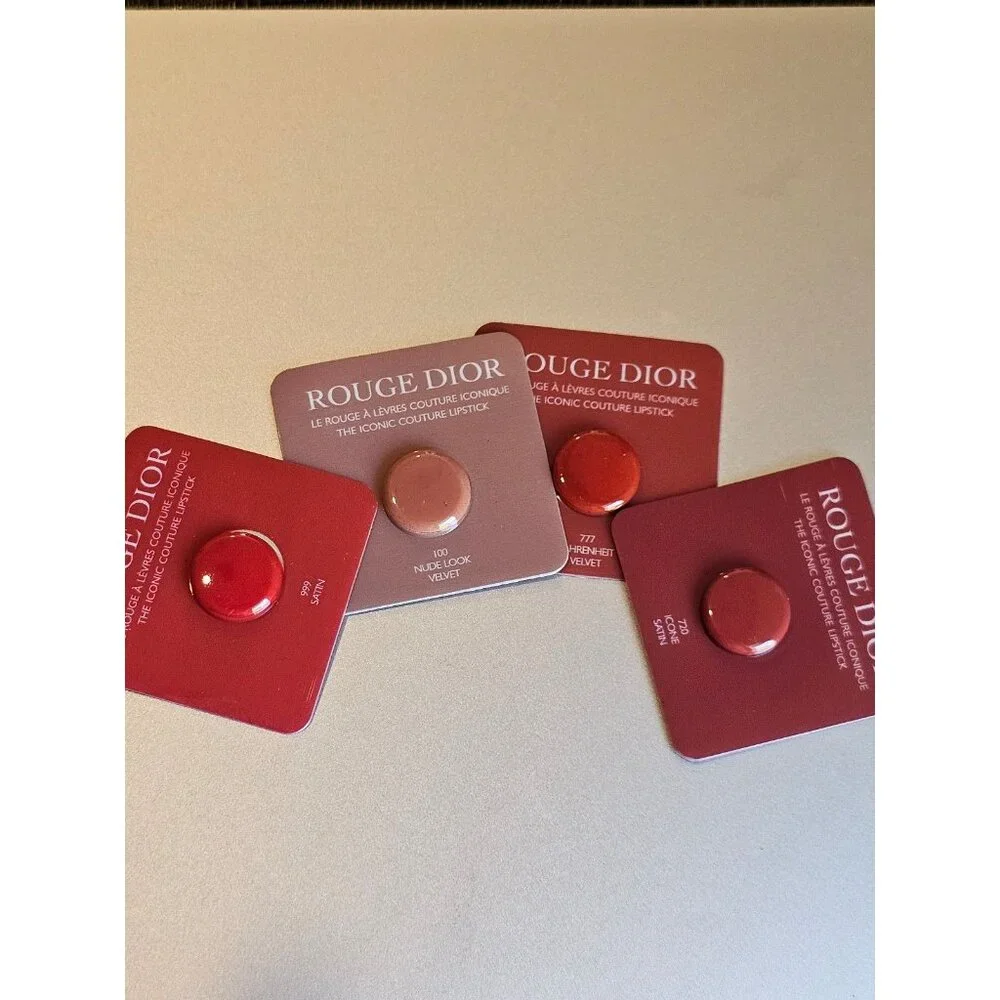 Dior lipstick samples